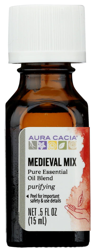 Aura Cacia, Medieval Mix With Rosemary Thyme, 0.5 Fl Oz