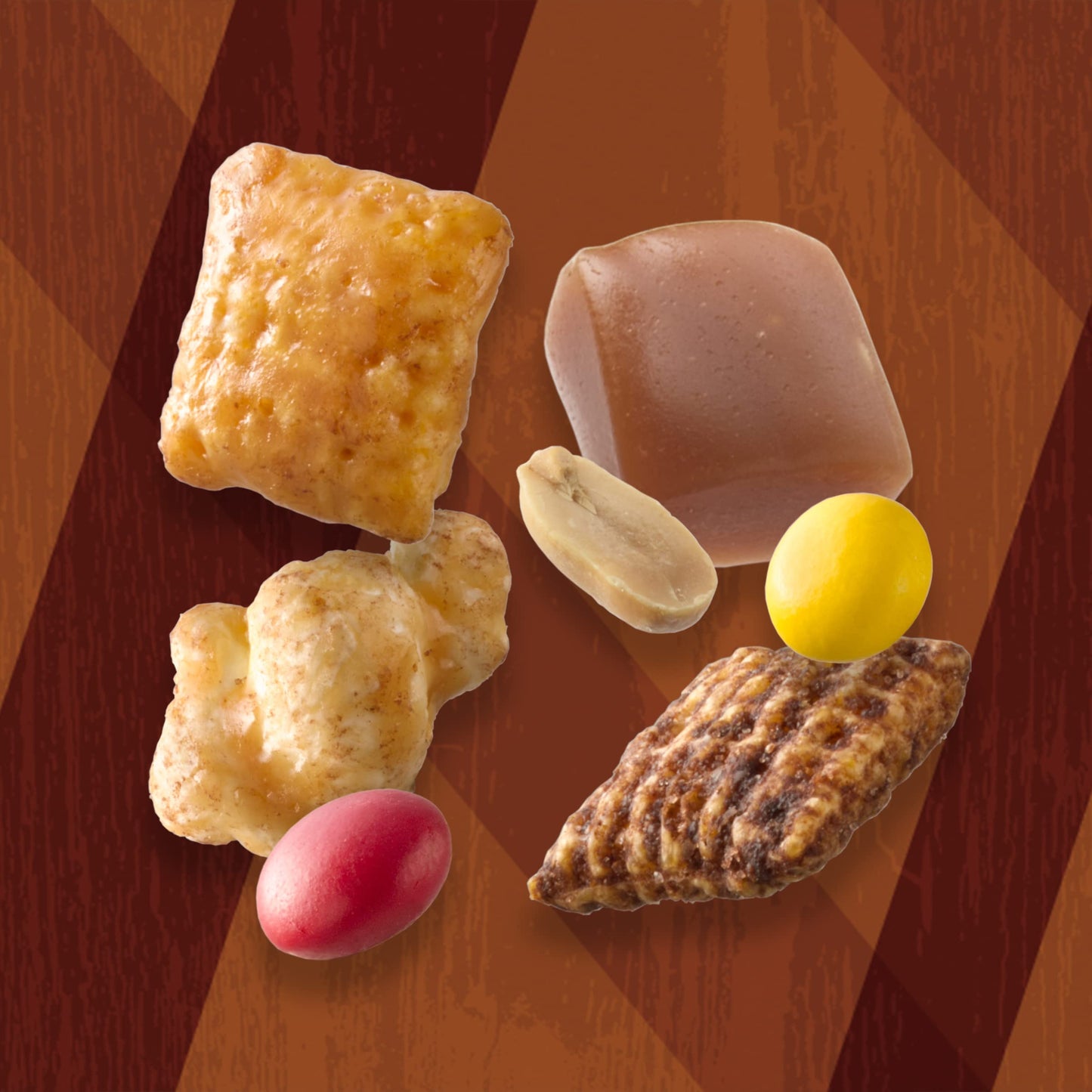 Chex Mix Indulgent Turtle Snack Mix, 8 Oz (Pack Of 6)