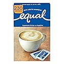 Equal Sweetener Packets 230-Count Packages (Pack of 12)