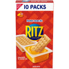 Handi-Snacks RITZ Crackers N Cheesy Dip Snack Packs, 10 Snack Packs