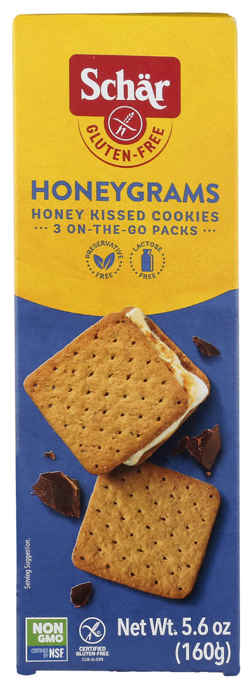 Schar - Crackers Honeygrams Gluten Free - Case Of 6-56 Oz(D0102H5Nf5X)