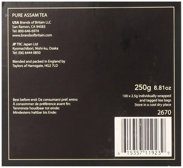 Taylors Of Harrogate Assam, 100 Count (Pack Of 1)