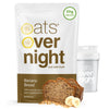 Oats Overnight Vegan Banana Bread Oats - 20g Protein, Gluten Free, High Fiber, 2.6 oz (Pack of 8)
