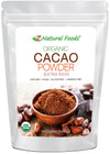 Z Natural Foods Organic Cacao Powder, Nutrition-Packed, Extra-Rich Dark Chocolate Flavor, Perfect For Chocolate Recipes, Shakes,