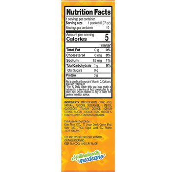 Drink Mix Pineapple Tangerine | Klass Aguas Frescas | Sugar Free! (Pack of 4, 40 Count Powder Stick Packs) Shake it up! The new
