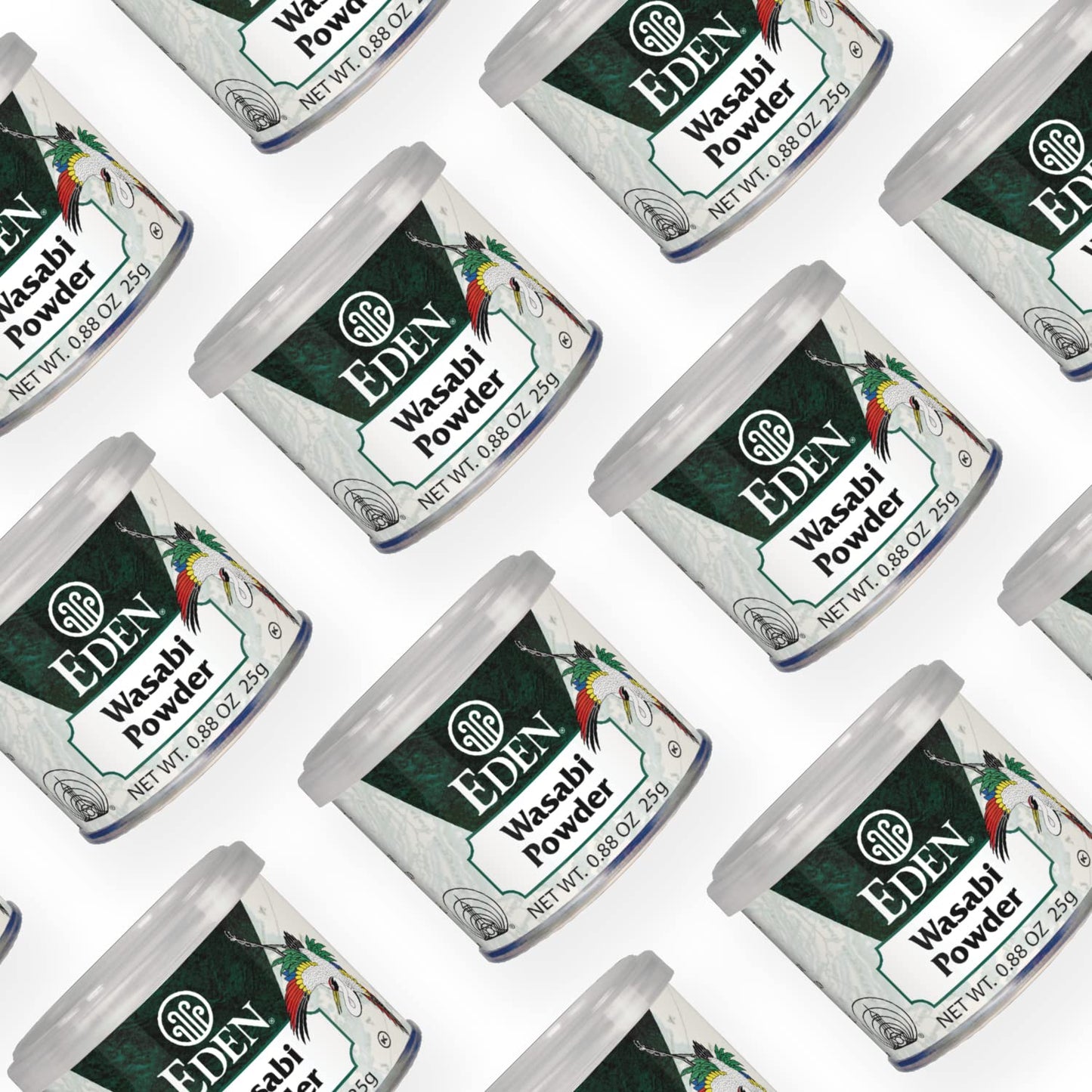 Eden Wasabi Powder, W/Real Japanese Horseradish, Fiery, Traditionally Made In Japan, 0.88 Oz