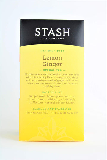Stash Tea Lemon Ginger (Pack Of 3)
