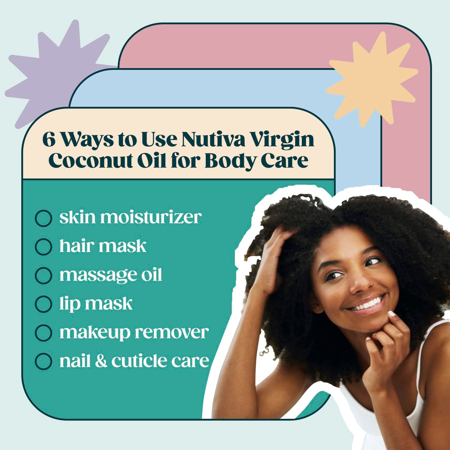 Nutiva Organic Coconut Oil 128 fl oz, Cold-Pressed, Unrefined Cooking Oil, Natural Hair Oil, Skin Oil, Massage Oil, USDA Organic