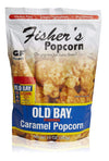 Fishers Popcorn Old Bay Seasoned Caramel Popcorn