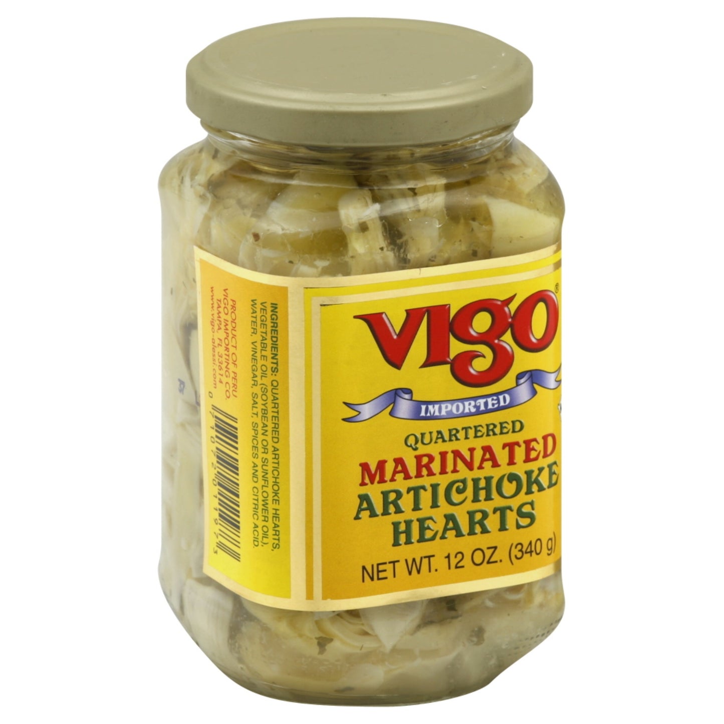 Vigo, Artichoke Heart Mrntd, 12 Oz, (Pack Of 12)