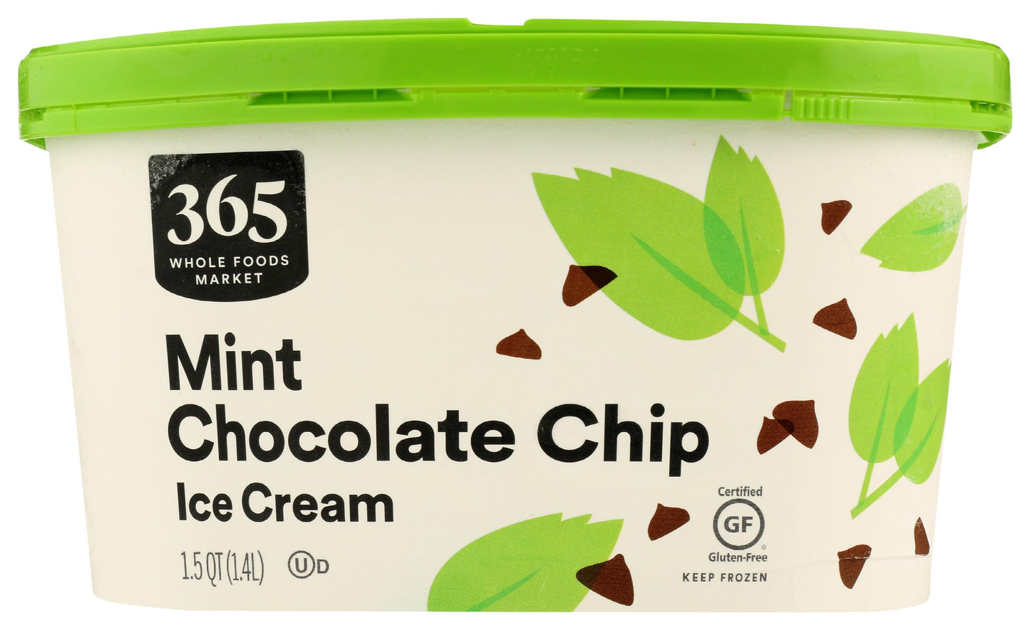 365 by Whole Foods Market, Ice Cream Mint Chocolate Chip, 1.5 Quart