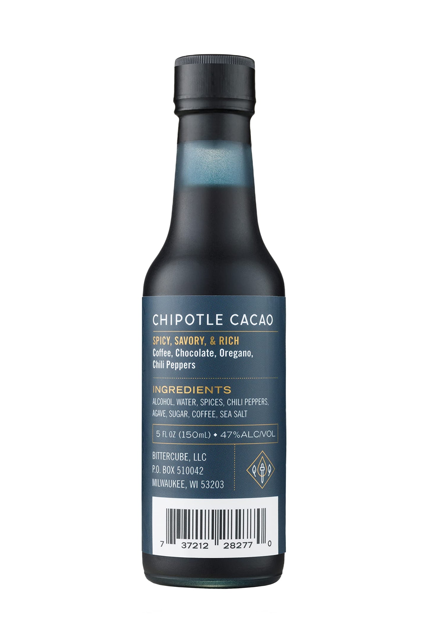 Bittercube Bitters for Cocktails, Chipotle Cacao 5 oz
