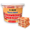 G-BOX Freeze Dried Ice Cream Bites - Crunch Strawberry Shortcake - 3.5 OZ - Perfect for Camping and Outdoor Fun