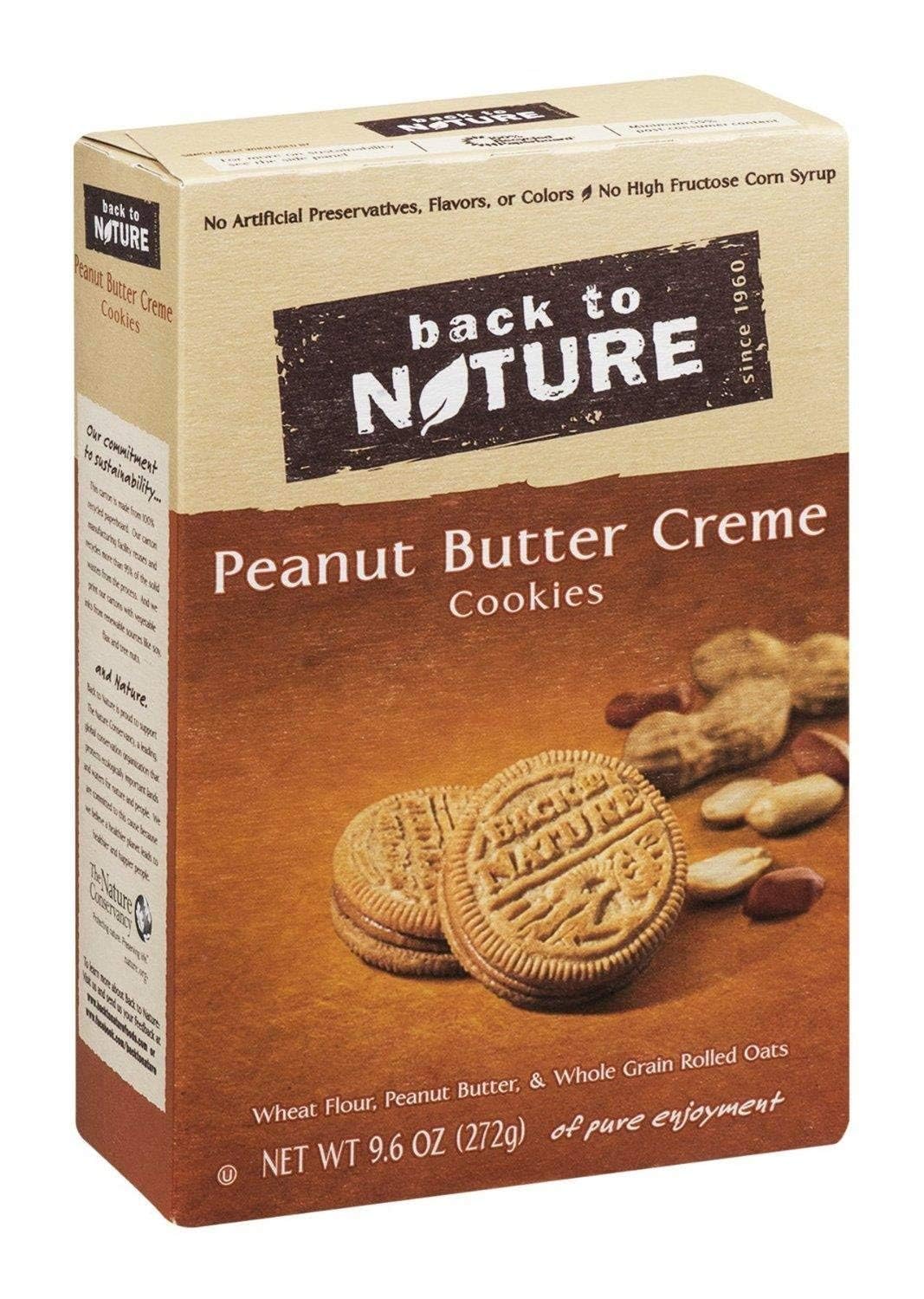 Cookies Peanut Butter Creme 9.60 Ounces (Case Of 6)