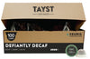 Tayst Coffee Pods, Defiantly Decaf Dark Roast, K Cups Compatible with Keurig Coffee Maker, Sustainable Single Serve, Pack of 100