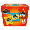 On The Border Tortilla Chips Variety Pack, 18 Count Single-Serve Bags (1 oz Each) - Includes Tortilla Rounds, Queso Flavored Tor
