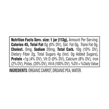 Og2 Hb Cc Cart/Peas Stg2 ( 6 X 4 Oz   )