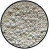 Eastron Edible White Pearl Sugar Sprinkles Candy Mixing Size Baking Cake Decorations Cupcake Toppers Cookie Decorating Celebrati