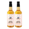 Top Hat Provisions Agave Nectar Sweetener - Organic Lower Calorie Syrup - 32oz Bottles (2 Pack) - Agave Nectar 2 Pack