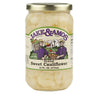 Jake & Amos Pickled Sweet Cauliflower, 16 Oz. Jar (Pack of Six)