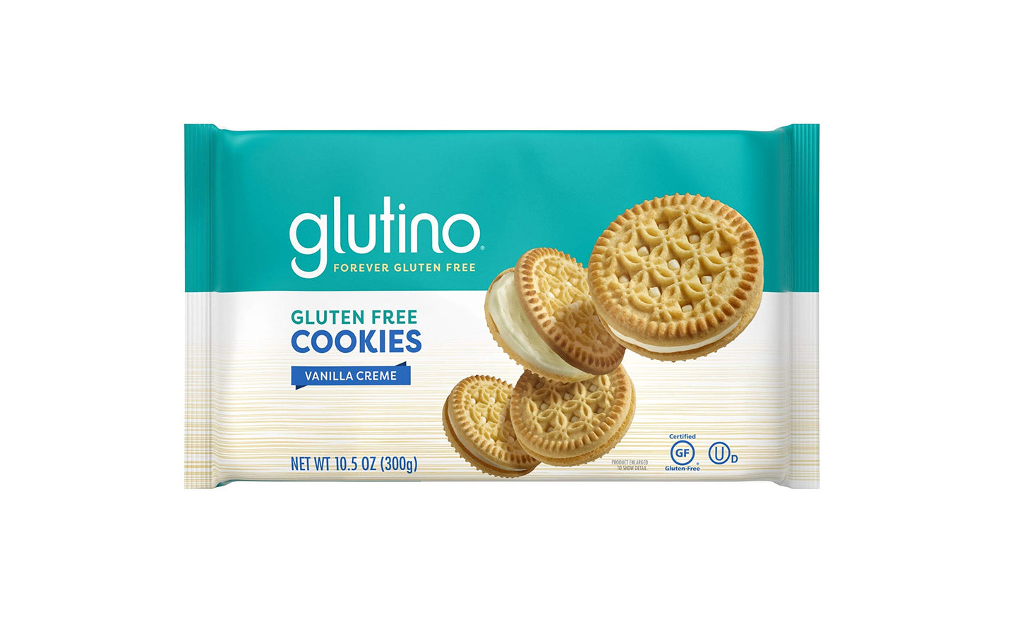 Glutino Gluten Free Vanilla Creme Cookies,10.5 Oz