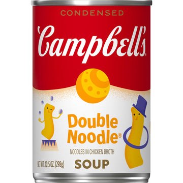 Campbell’S Condensed Kids Double Noodle Soup, 10.5 Oz Can