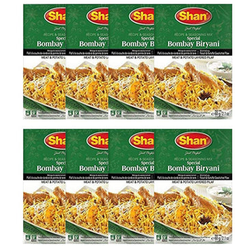 Shan Special Bombay Biryani Masala, 8 X 60 G