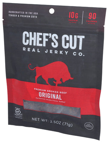 Chef'S Cut Real Steak Jerky Original Recipe, 2.5 Ounce