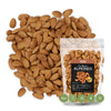 Dry Roasted Almonds Unsalted 16 oz (1 lb) Batch Tested Gluten & Peanut Free | No Oil | Whole | No PPO | Non-GMO | No Herbicide |