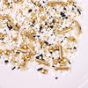 Sprinkles For Cake Decorating Gold Black And White Metallic Sprinkles For Cupcake Toppers Ice Cream Candy Cookie Decorations