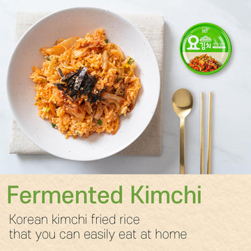 Yopokki Korean Canned Fermented Kimchi Napa Cabbage (4 Ea, Fermented Taste)