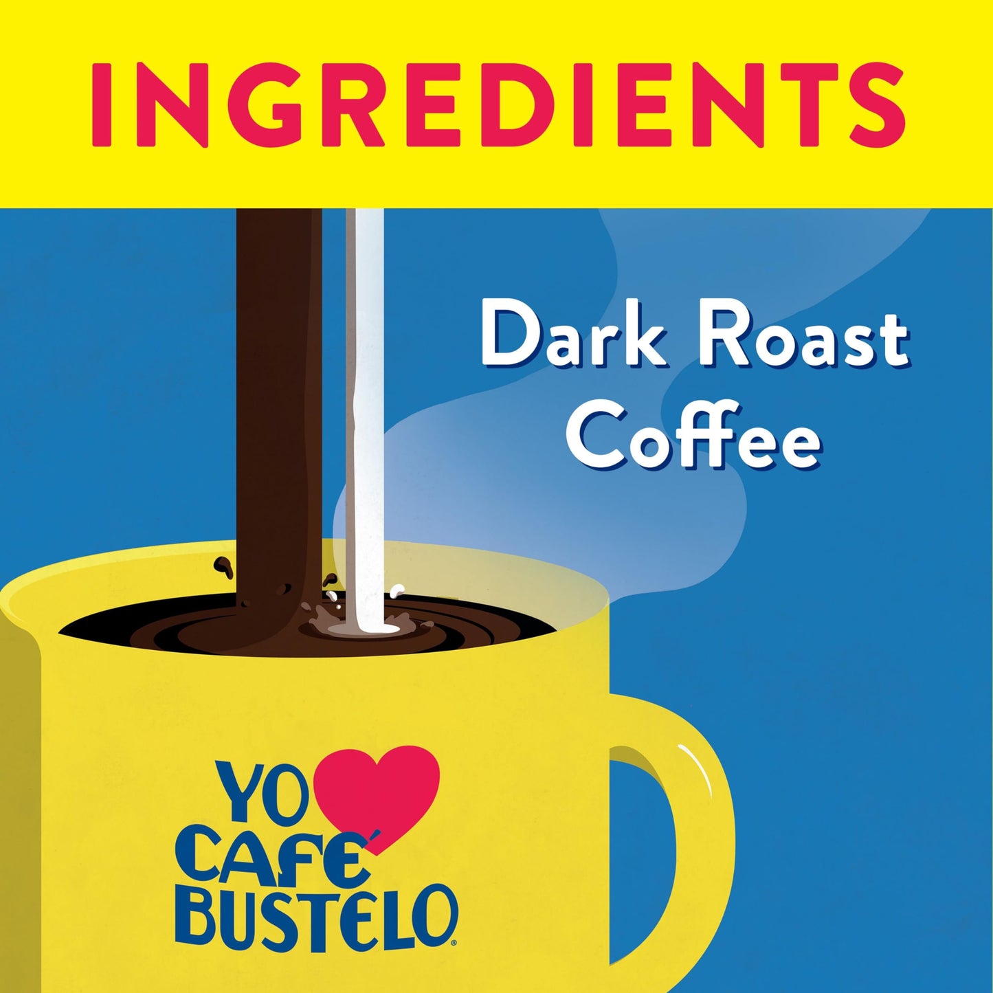 Caf   Bustelo Espresso Style Dark Roast Instant Coffee, 7.05 Ounces