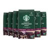Starbucks Ground Coffee, Dark Roast Coffee, Espresso Roast, 100% Arabica, 6 Bags (18 Oz Each)