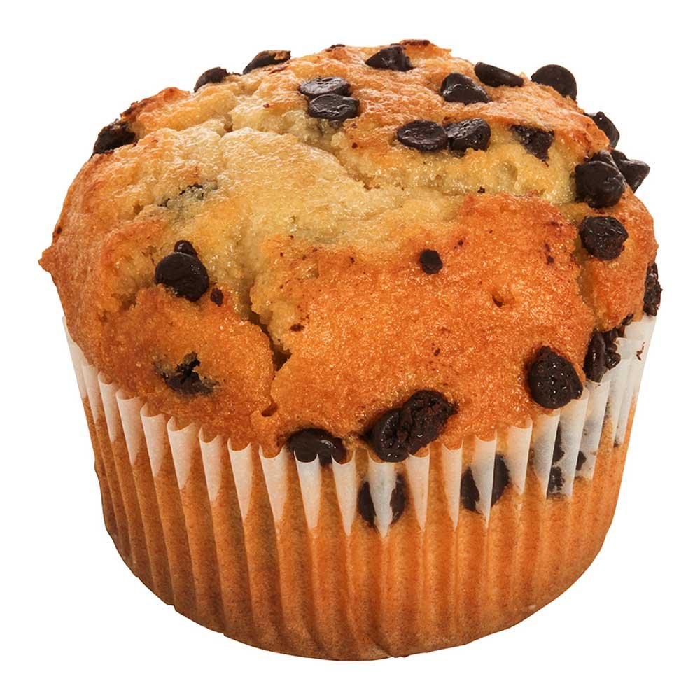 Otis Spunkmeyer Delicious Essentials Chocolate Chip Muffin 4 Ounce -- 24 Per Case.