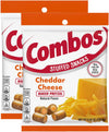 Combos Cheddar Cheese Baked Pretzels, 6.3 oz Bag (Pack of 2)