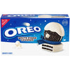 OREO White Fudge Covered Chocolate Sandwich Cookies Limited Edition Holiday Cookies 8.5 oz