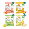 TASU Dried Fruit Chips | 100% Natural Healthy Chips Made from Strawberry, Bananas, Pineapple, and Mango | Crunchy Snack Bags for