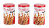 Pirouline Rolled Wafers Dark Chocolate New Protective Packaflavor Blendg 14.1 Ounce Tins (Pack Of 3)