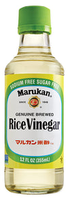 Marukan Seasoned Gourmet Rice Vinegar, 12 Ounce Glass Bottle (Pack Of 1)