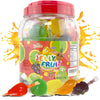 Apexy Jelly Fruit Candy - Assorted Fruit Flavors, Halloween Treat Juicy Chewy Gel Snacks, Kids & Adults Party Favors, Fun Treats