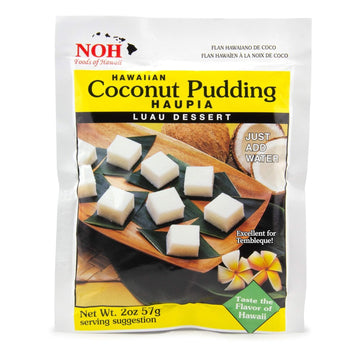 NOH Foods Coconut Pudding Seasoning Packets, 1.5 oz, Pack of 3, Flavor of Hawaii