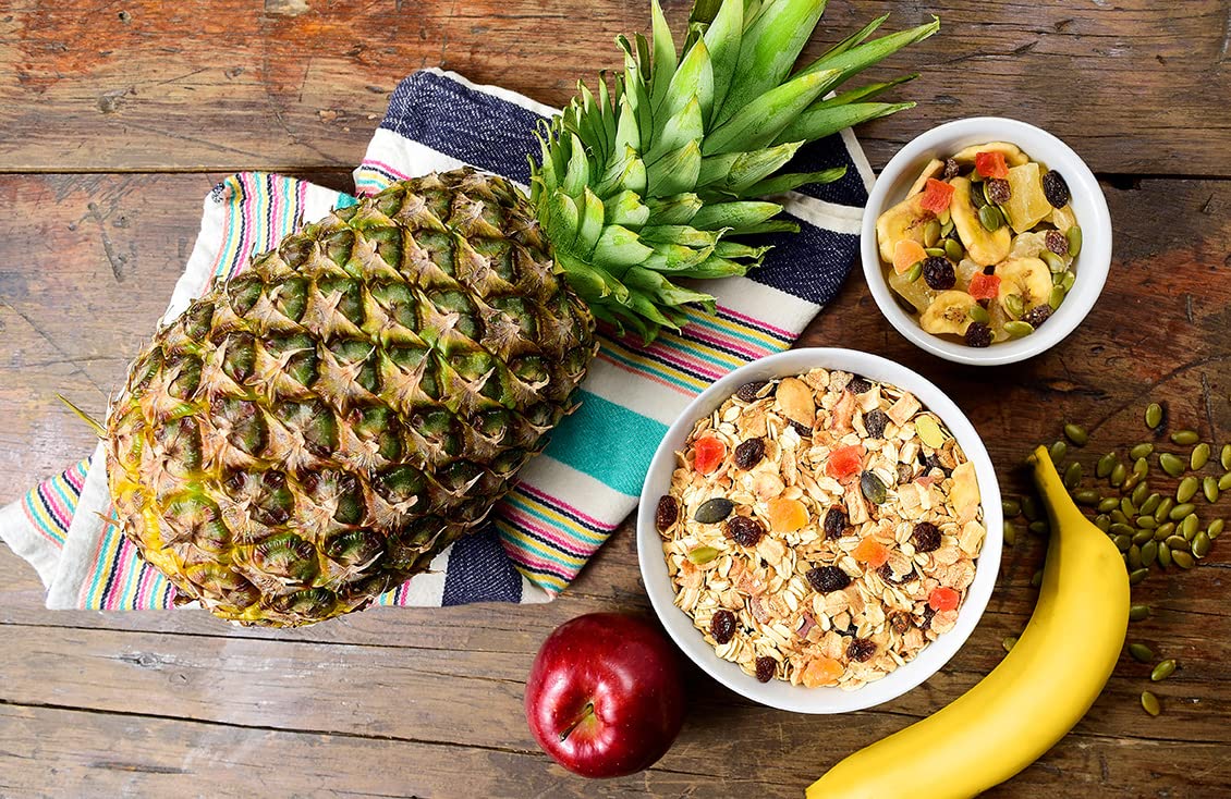 Swissli Muesli 35% Fruit & Nuts - 1kg/35 Ounce - 2 Pack - NON GMO & Vegan - Authentic European Made Muesli