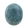 Aquamarine Palm Stone - Massage Worry Stone For Natural Body Chakra Balancing, Reiki Healing And Crystal Grid