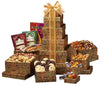Broadway Basketeers Gourmet Food Gift Basket Tower Snack Gifts For Women, Men, Families, College - Delivery For Holidays, Appreciation, Thank You, Congratulations, Corporate, Get Well Soon Care Package