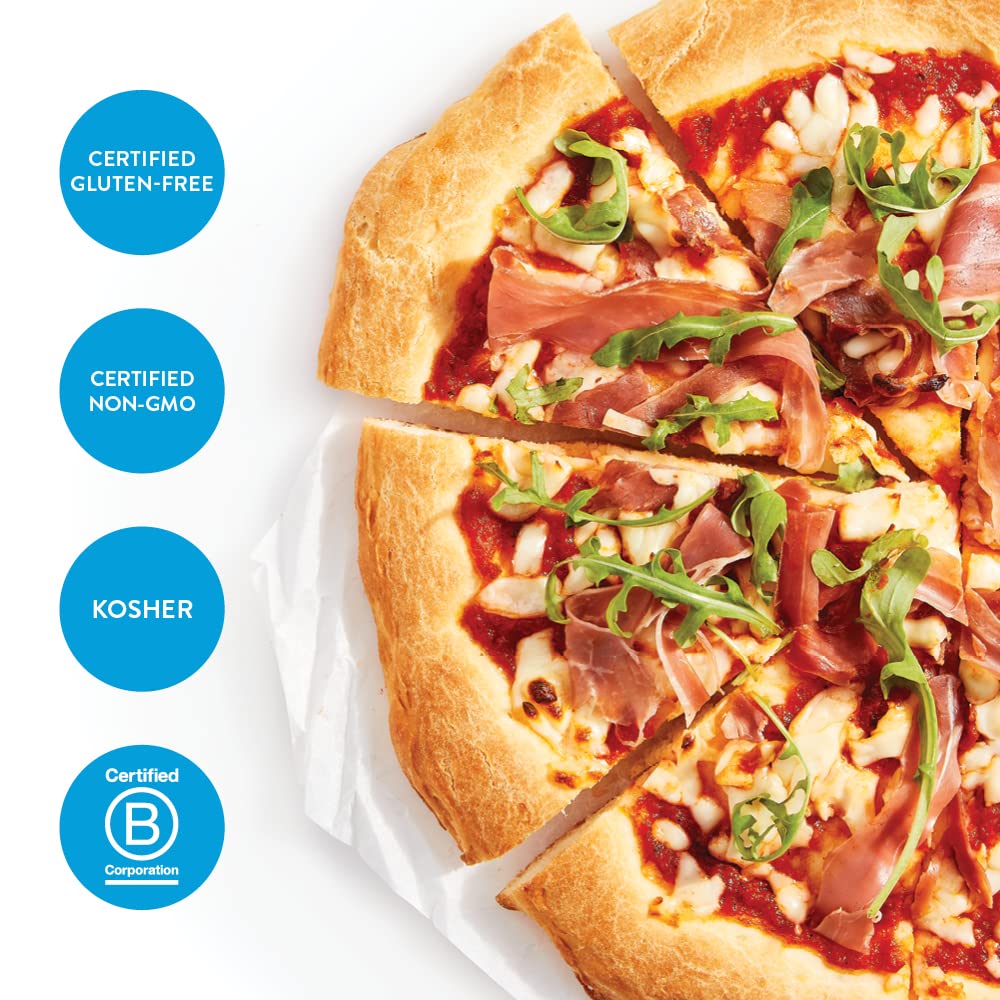 King Arthur, Gluten-Free Bread and Pizza Mix, Gluten-Free, Non-GMO Project Verified, Certified Kosher, 18.25 Ounces