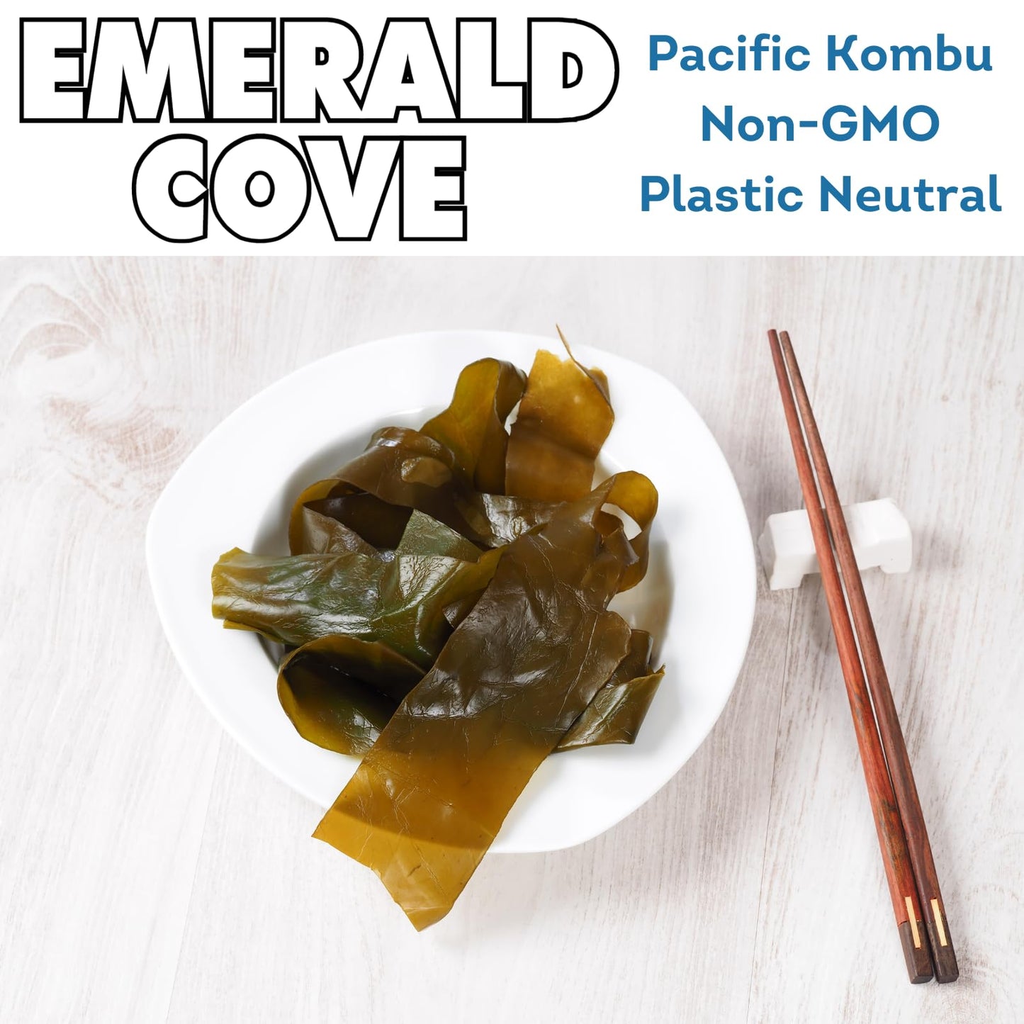Emerald Cove Silver Grade Kombu (Dried Seaweed), 35-Ounce Bag
