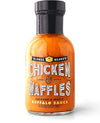 Blonde Beard's Buffalo Sauce Chicken & Waffles (Mild/Medium) Spicy & Sweet - Great on Chicken Wings - Maple, Cayenne, Garlic, Bu