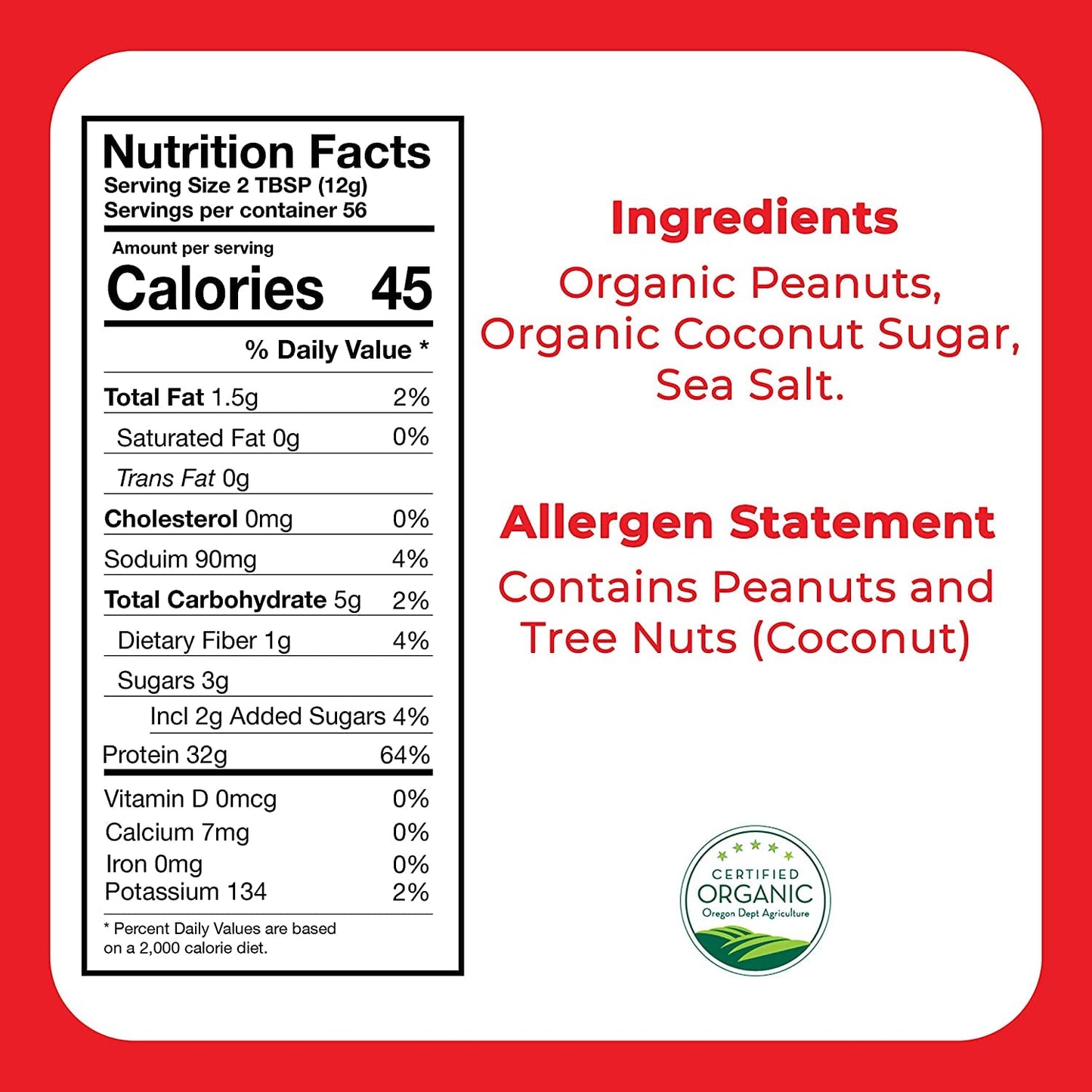 Betty Lou'S 100% Organic Powdered Peanut Butter Variety Pack (1) Regular & (1) Chocolate, 6.35 Oz | Gluten Free, Vegan, Low Calo