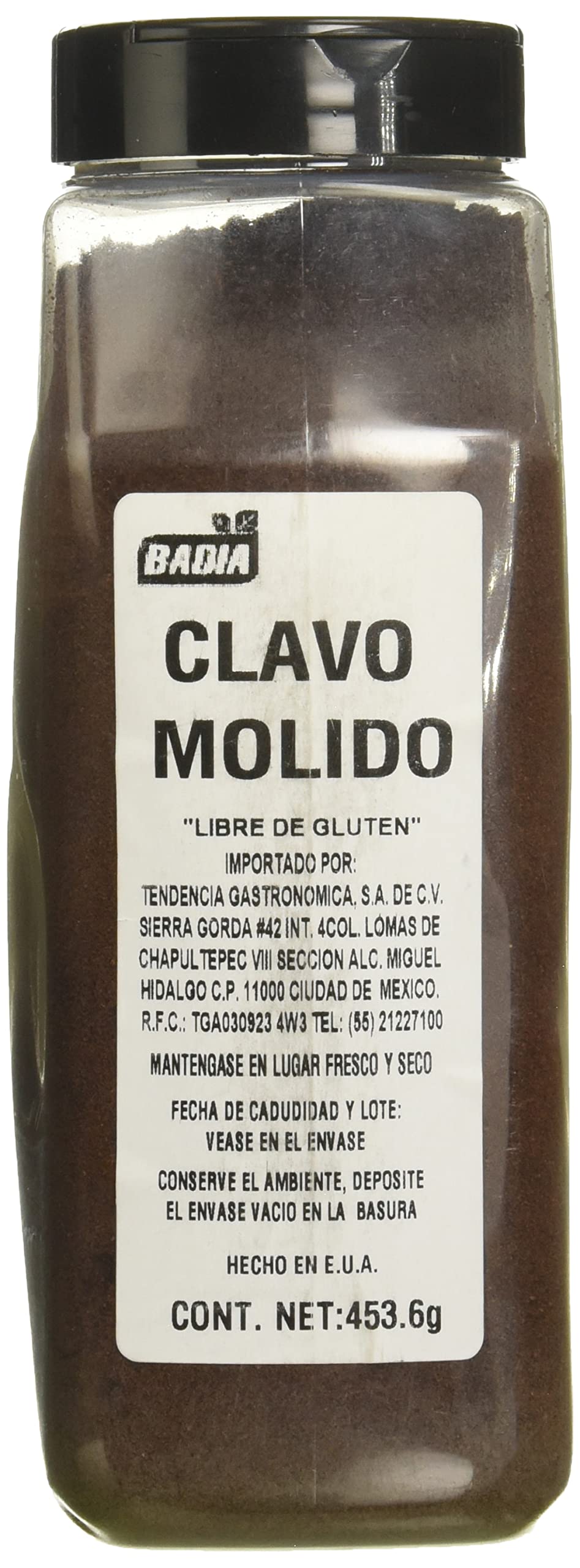 Badia Ground Cloves, Premium Spice For Baking, Cooking & Beverages, Warm Aromatic Flavor, 16 Oz