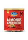 Blue Diamond Almonds, Mixed Nuts Smokehouse Flavored Deluxe Snack Nuts, Almonds, Pistachios, and Cashews, 14oz. Can (Pack of 1)